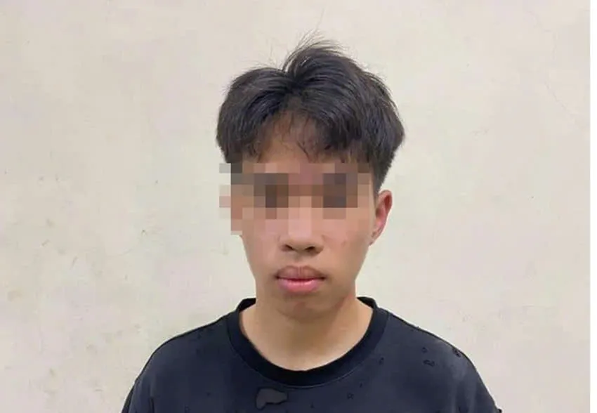 Nam sinh lớp 12 bị tạm giữ hình sự sau khi 'thông chốt', tông xe gây trọng thương một cảnh sát giao thông. Ảnh: Công an TP Hải Dương