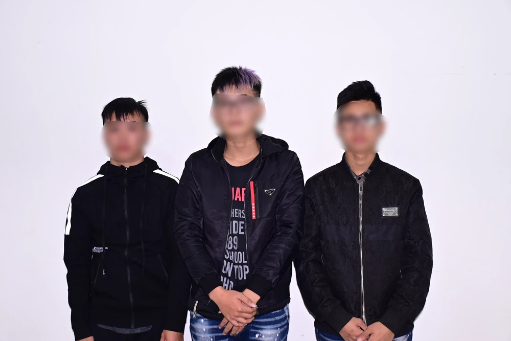 3 thanh thiếu niên bị bắt để điều tra về hành vi giết người. Ảnh: CAHP