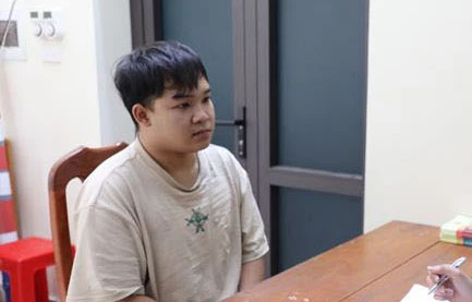 Đặng Ngọc Hưng, thanh niên không chấp hành kiểm tra nồng độ cồn còn đâm xe mô tô bị thương CSGT. Ảnh: CATB