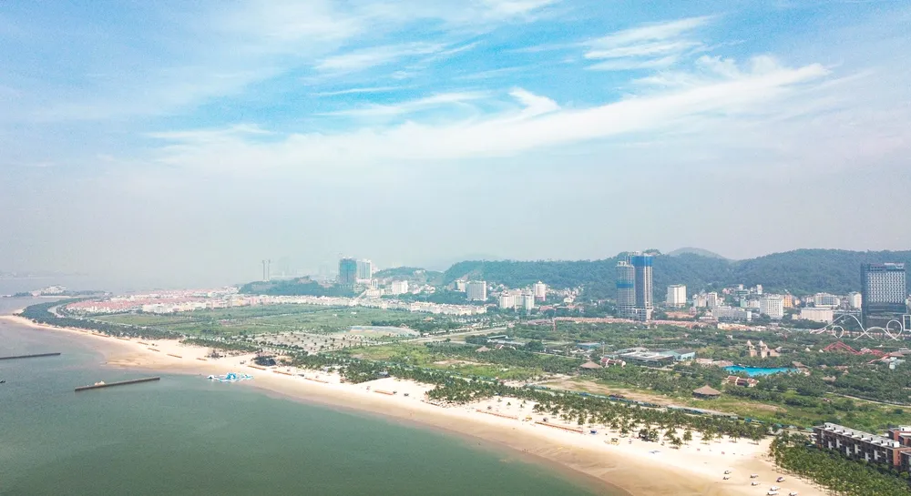 Khu du lịch Bãi Cháy - nơi du khách tố tài xế xe điện chặt chém, đe dọa du khách. Ảnh: NS Khu du lịch Bãi Cháy - nơi du khách tố tài xế xe điện chặt chém, đe dọa du khách. Ảnh: NS