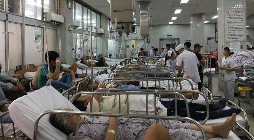 Khoa cấp cứu BV Chợ Rẫy. Ảnh: HL