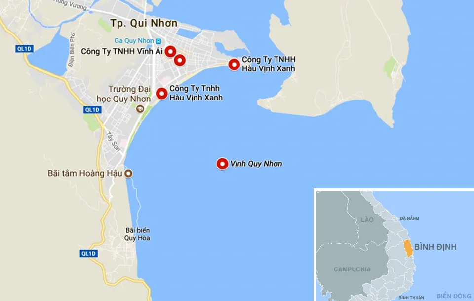 'Nghĩa địa' tàu hàng bị chìm sau bão số 12 ở Quy Nhơn ảnh 16