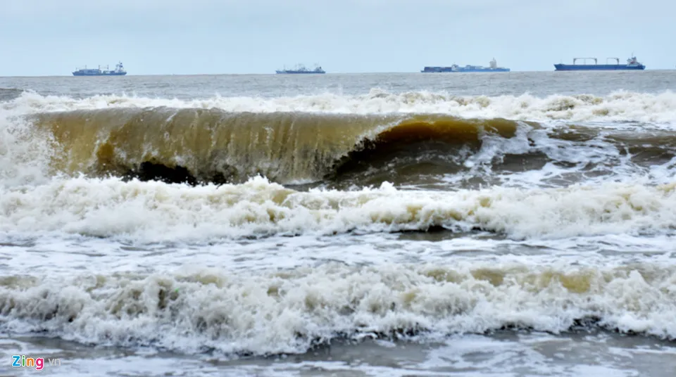 'Nghĩa địa' tàu hàng bị chìm sau bão số 12 ở Quy Nhơn ảnh 1