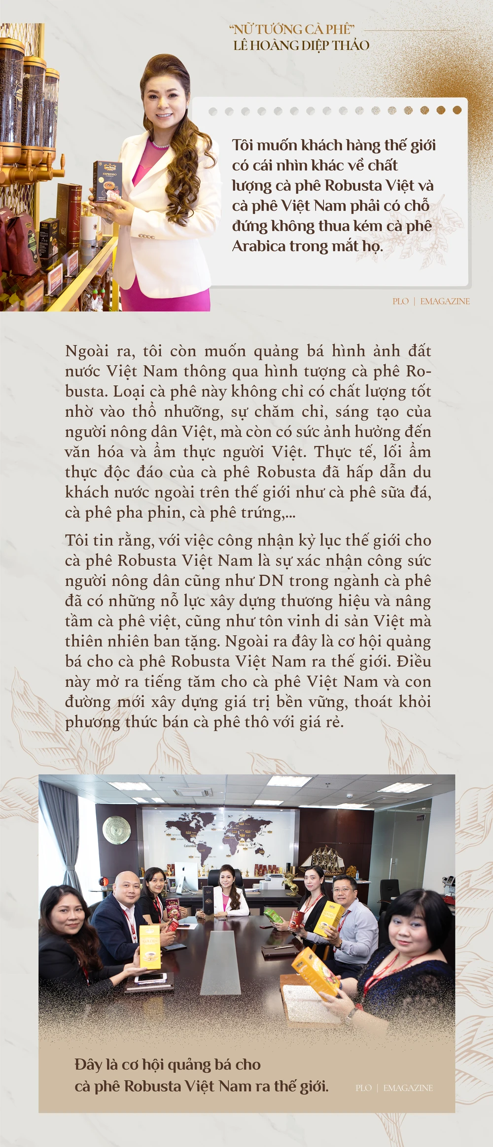 Nữ tướng cà phê:“Đi ngược dòng và khát khao để lại di sản cà phê cho thế hệ sau“ ảnh 6