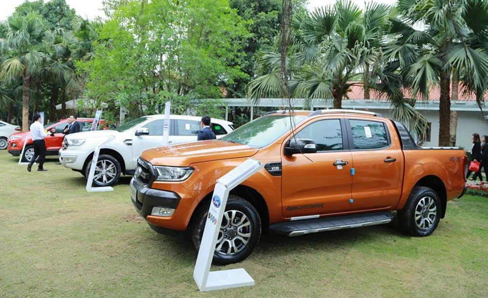 Mức thuế tiêu thụ đặc biệt với xe bán tải được đề xuất tăng lên 30-54% tuỳ dung tích động cơ. Ảnh: QH xe bán tải