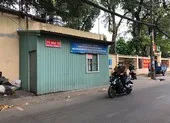 Chùm ảnh: Nhiều chốt bảo vệ dân phố bỏ không, chiếm vỉa hè ảnh 9 Nhếch nhác chốt bảo vệ dân phố, dân phòng