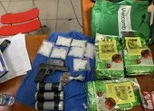 Hải quan Tân Sơn Nhất bắt giữ gần 6kg ma túy trong hàng từ Mỹ ảnh 3 TP.HCM: Phá đường dây ma tuý xuyên biên giới có súng