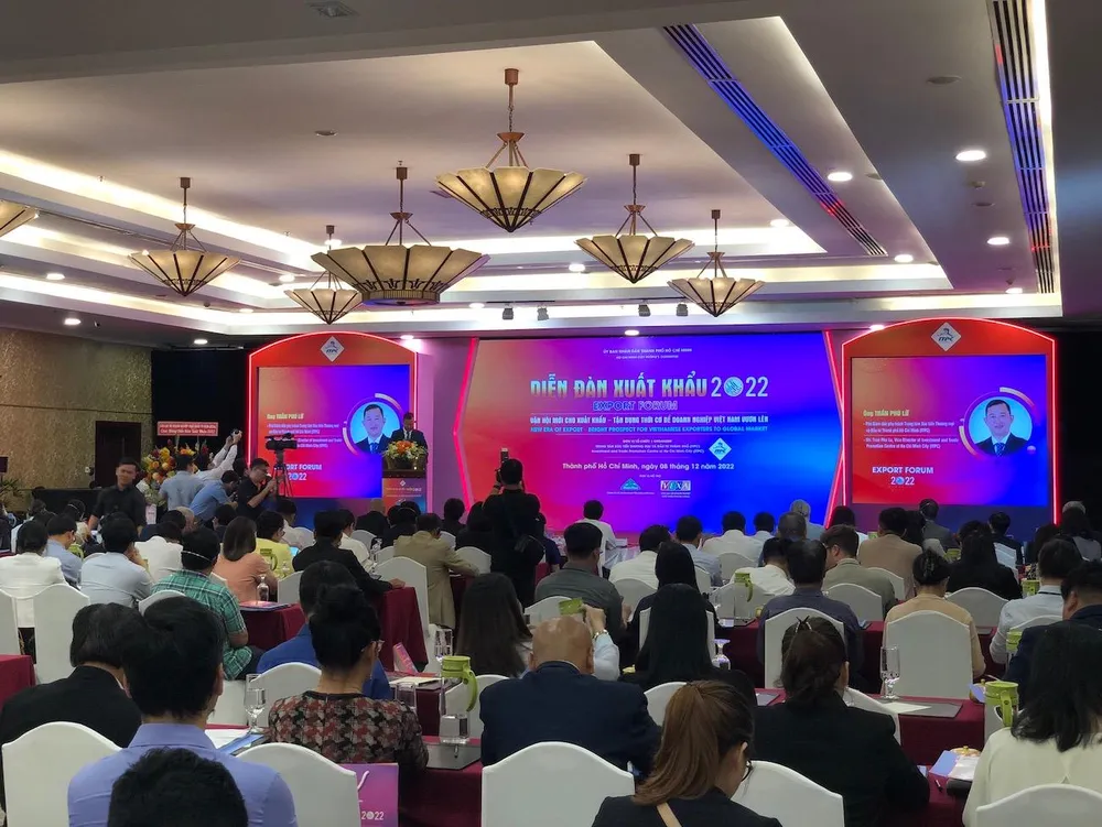 TP.HCM tiếp tục là &quot;điểm sáng&quot; trong hoạt động xuất nhập khẩu hàng hoá năm 2022. Ảnh: QH