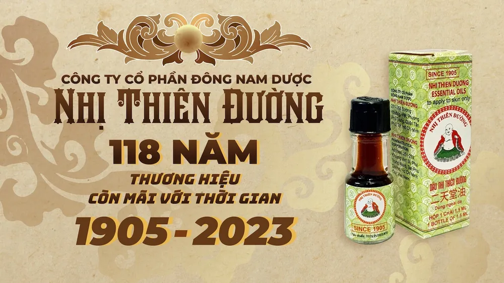Thương hiệu đông nam dược Nhị Thiên Đường được nhiều thế hệ người Việt tin dùng để chăm sóc sức khỏe. Thương hiệu đông nam dược Nhị Thiên Đường được nhiều thế hệ người Việt tin dùng để chăm sóc sức khỏe.