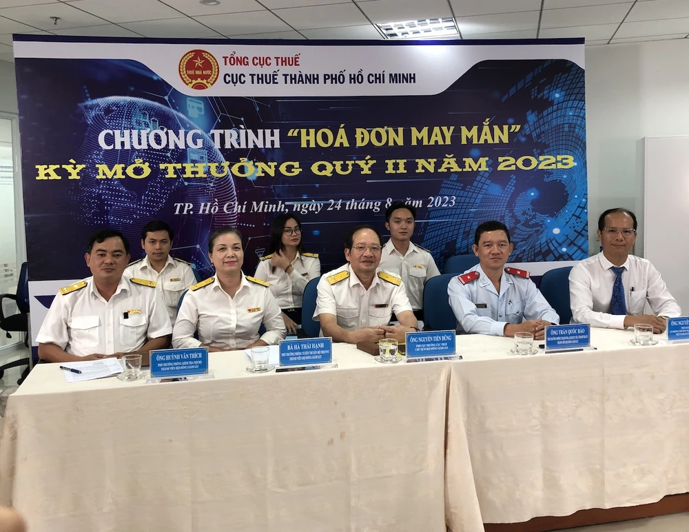 Hơn 1 triệu hóa đơn đủ điều kiện tham dự chương trình hóa đơn may mắn và được bấm lựa chọn ngẫu nhiên của kỳ mở thưởng quý 2-2023.