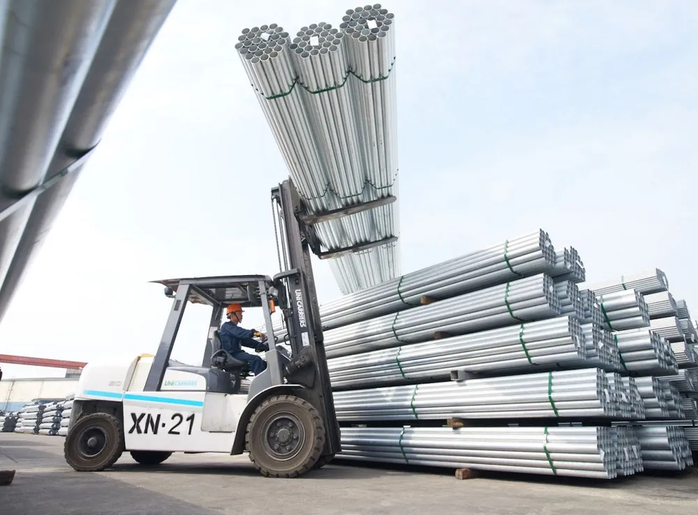 nhập khẩu sắt thép Trung Quốc