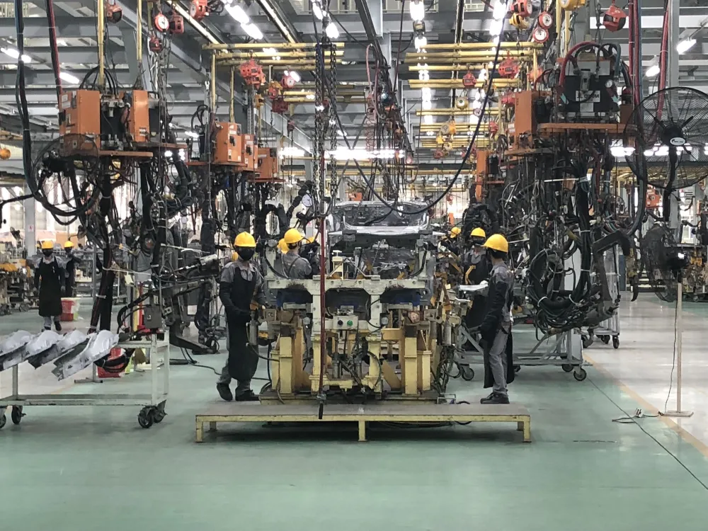 Ngành công nghiệp chế biến, chế tạo dẫn đầu với tổng vốn FDI đạt gần 2,5 tỉ USD trong 2 tháng đầu năm. Ảnh: QH vốn FDI