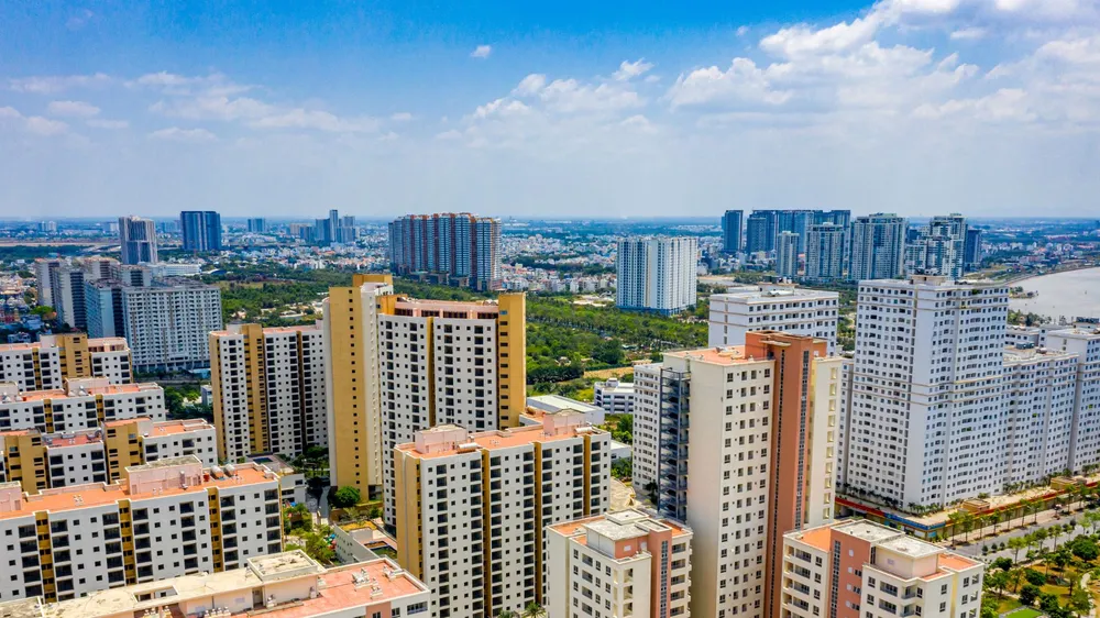 Chung cư tại TP.HCM có sự biến động giá nhẹ trong quý I-2024. Ảnh: LONG KHANG chung-cu-nha-dat-gia-bds-tphcm3.jpg