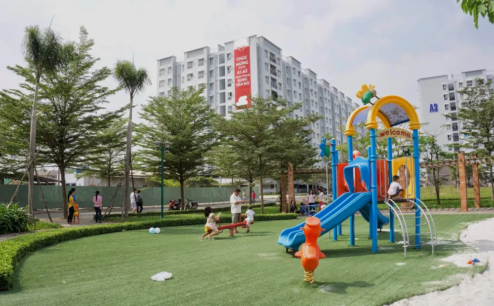 Đề xuất giảm lãi suất cho vay đối với chủ đầu tư lẫn người thuê, mua nhà ở xã hội. Ảnh: QH nhà ở xã hội