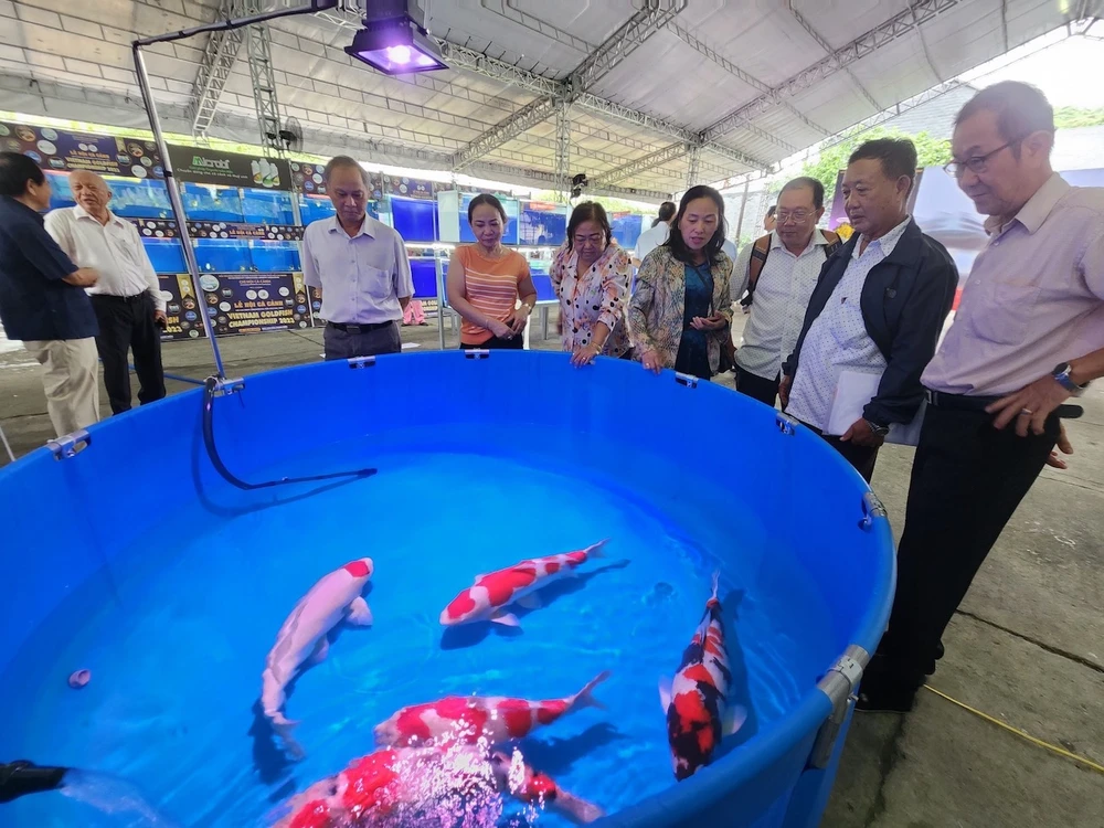 Hội chợ - Triển lãm Giống, Nông nghiệp công nghệ cao TP.HCM năm 2024 sẽ giới thiệu những thành tựu chuyển đổi số trong nông nghiệp thành phố. Ảnh: QH nuoi-muc-la-cong-nghe-tpchm.jpg