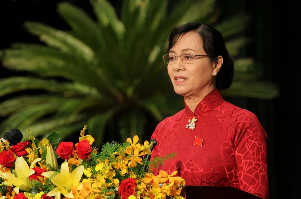 Chủ tịch HĐND TP.HCM: ‘Ngập nước, tội phạm chưa có chuyển biến như mong muốn’ ảnh 1 Chủ tịch HĐND TP.HCM Nguyễn Thị Quyết Tâm