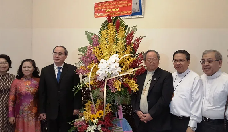 Bí thư Nguyễn Thiện Nhân chúc mừng Giáng sinh ảnh 2