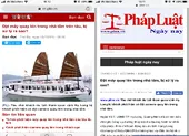 Yêu cầu ngừng sao chép tin bài trên báo Pháp Luật TP.HCM