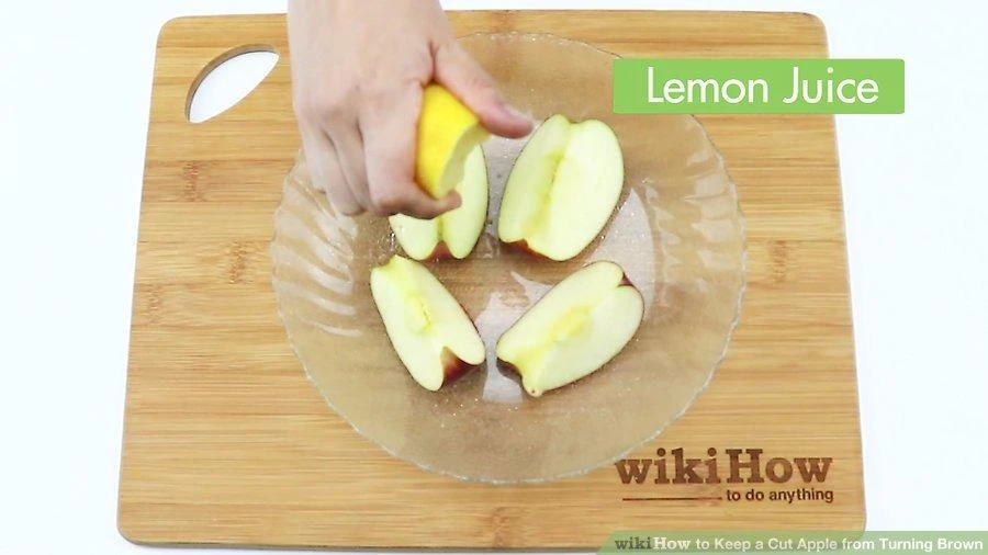 Mẹo để giữ cho táo đã cắt không bị thâm ảnh 1