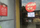 Hàng loạt cửa hàng thông báo 'tạm nghỉ, chỉ bán mang về'
