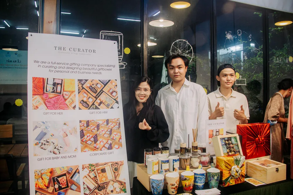 Dự án khởi nghiệp của thành viên tham gia chương trình. ẢNH: THU HÀ Dự án khởi nghiệp của thành viên tham gia chương trình. ẢNH: THU HÀ