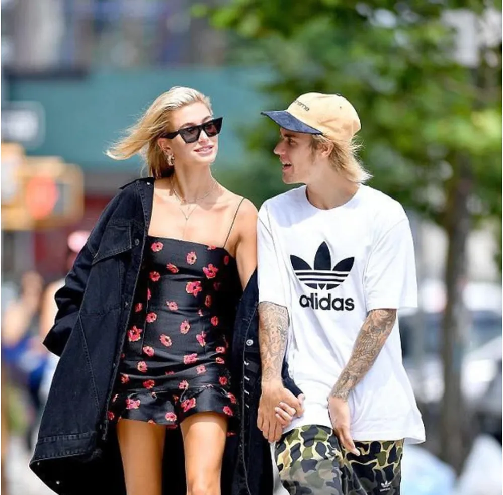 Hailey và Justin Bieber. Ảnh: Robert o&apos;nell