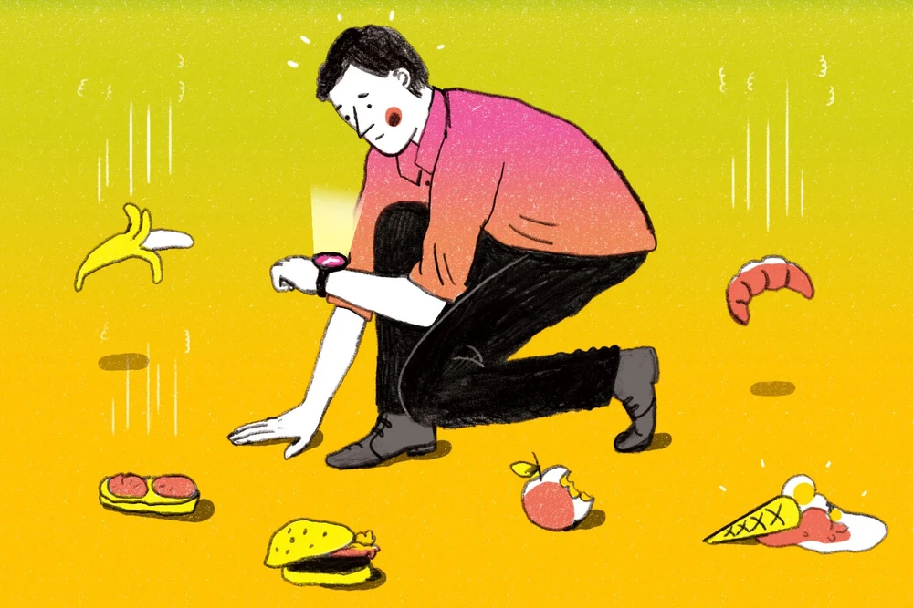 Chưa cần tới 5 giây, thực phẩm khi rơi xuống đất cũng đã bị nhiễm vi khuẩn. Ảnh: Shutterstock Chưa cần tới 5 giây, thực phẩm khi rơi xuống đất cũng đã bị nhiễm vi khuẩn. Ảnh: Shutterstock