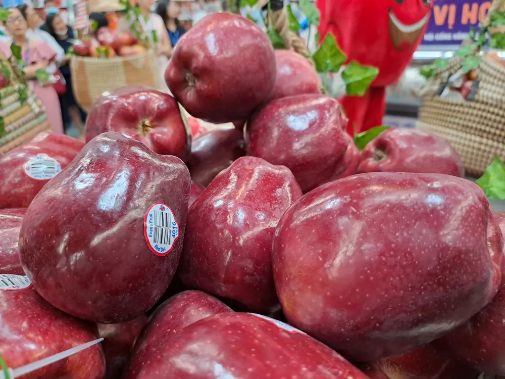 Pectin, một chất xơ hòa tan có trong táo giúp tăng cường chức năng thận. Ảnh: HẠ QUYÊN sức khỏe thận