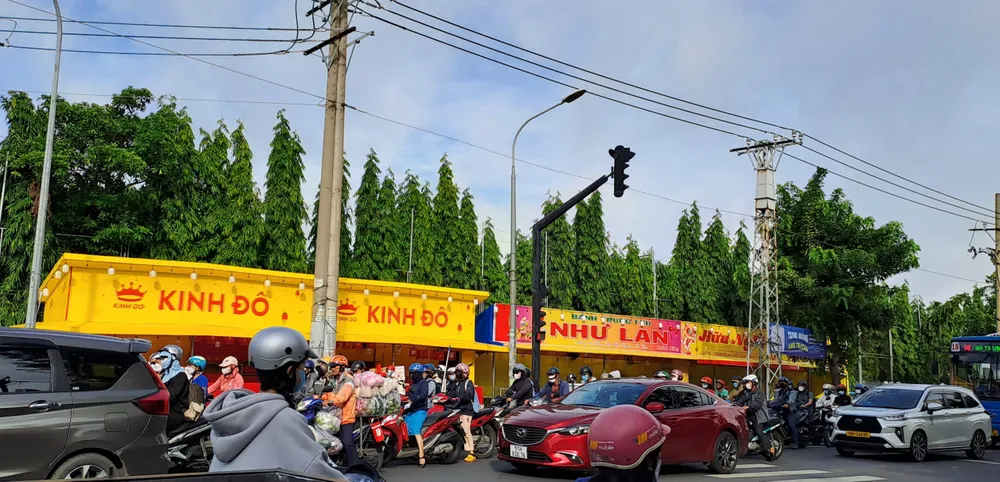 Mùa bánh trung thu sớm. ẢNH: THU HÀ BÁNH TRUNG THU