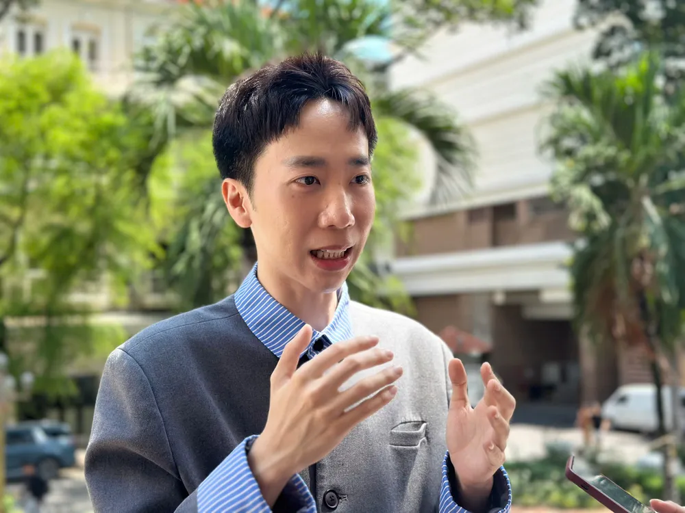 Ông Nicholas Phạm cho rằng sáng tạo nội dung mang lại cơ hội về kinh tế, thương hiệu cá nhân.... Ảnh: THU HÀ sáng tạo nội dung
