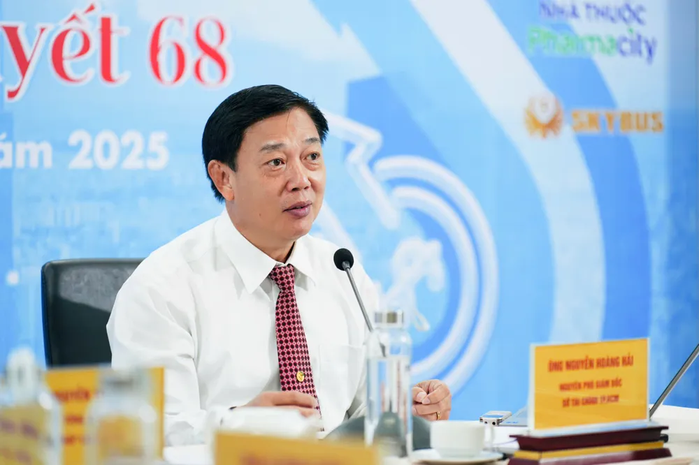 Ông Nguyễn Hoàng Hải, nguyên Phó giám đốc Sở Tài chính TP.HCM. ẢNH: MINH HOÀNG kinh tế tư nhân