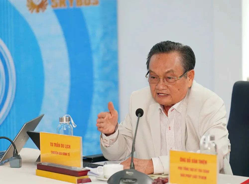 TS Trần Du Lịch, chuyên gia kinh tế. ẢNH: MINH HOÀNG ts-tran-du-lich.jpg