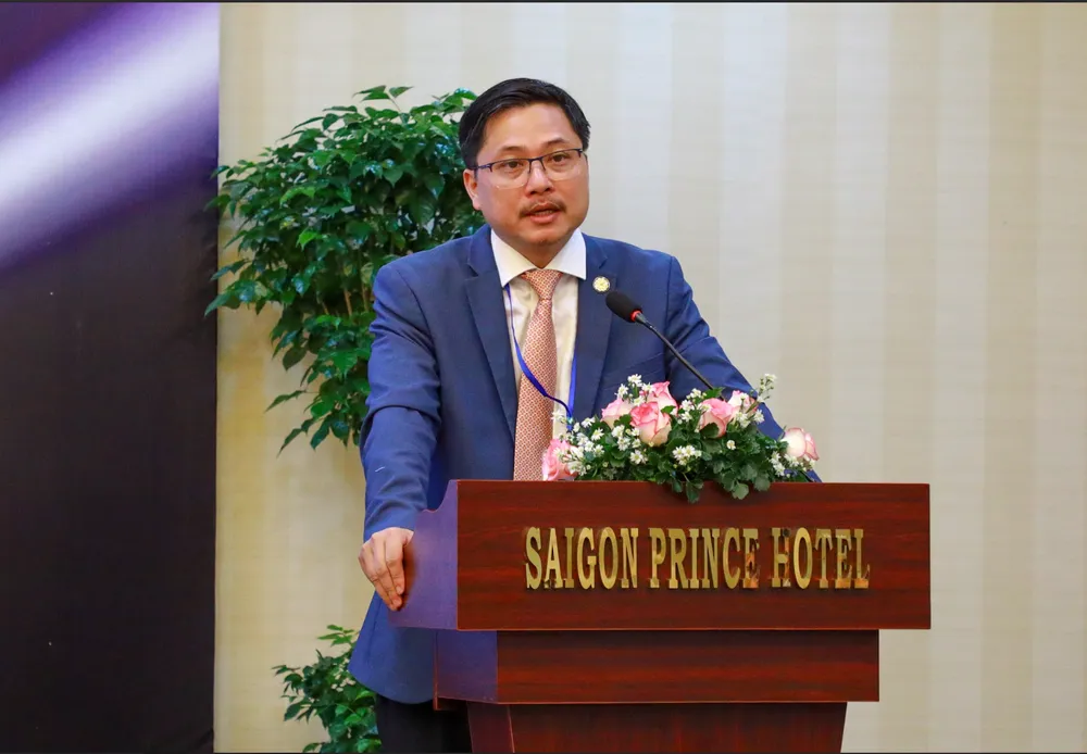 PGS.TS. Trần Việt Dũng, Phó Hiệu trưởng Trường Đại học Luật TP.HCM. ẢNH: HẠ QUYÊN TOÀN CẦU HÓA