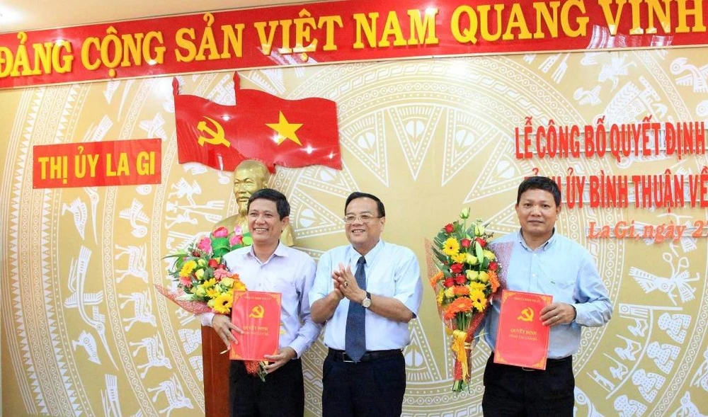 Phó chủ tịch Bình Thuận về làm bí thư thị xã La Gi ảnh 2