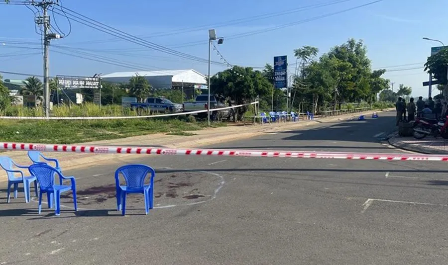 Hiện trường vụ án. Ảnh PĐ.