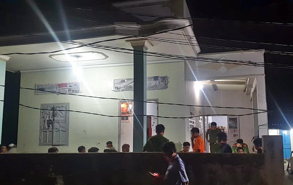 Hiện trường vụ việc. Ảnh: PĐ