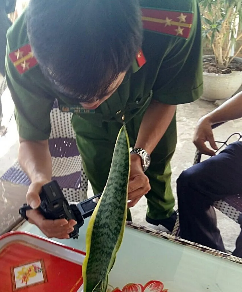 Cơ quan điều tra ghi hình vật chứng. Cơ quan điều tra ghi hình vật chứng.