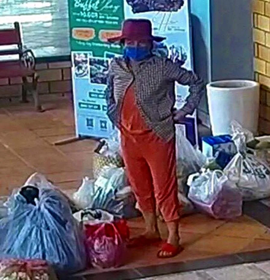 Hình ảnh bà Dung trước khi mất tích.