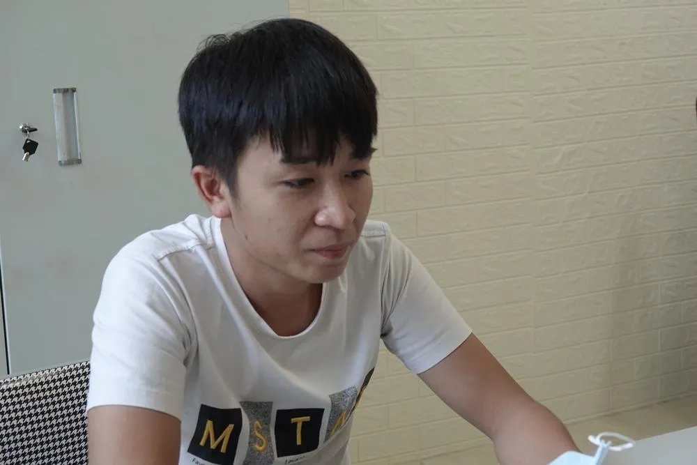 Đỗ Đình Thi thời điểm chuẩn bị bắt giam. Ảnh NY.