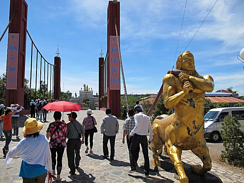 Một góc khu du lịch Suối Cát trước đây