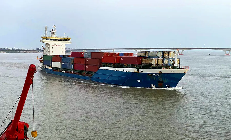 Tàu Phúc Khánh. Ảnh MARINETRAFFIC Tàu Phúc Khánh. Ảnh MARINETRAFFIC