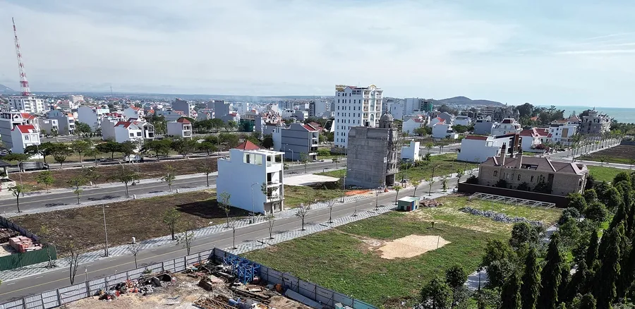 Một góc Khu đô thị Biển Phan Thiết. Ảnh PĐ.