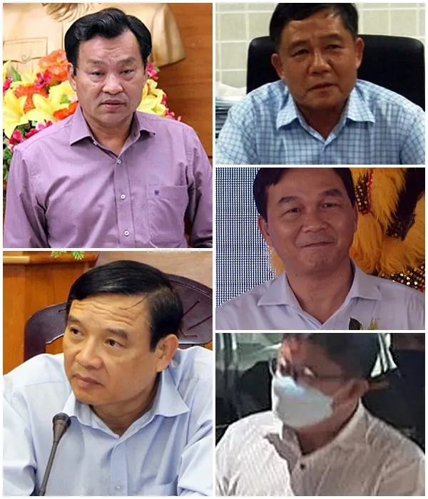 Các bị cáo bị bắt giam ngày 10-2-2022.