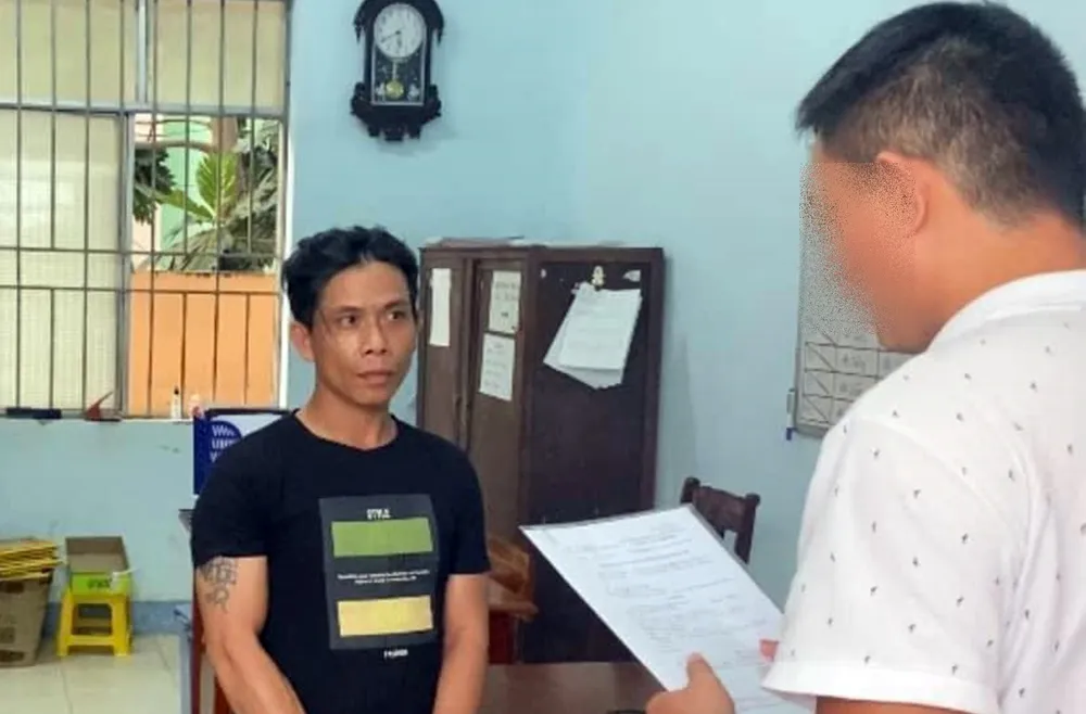 Chín &quot;hô&quot; thời điểm bị bắt giam. Ảnh: PP