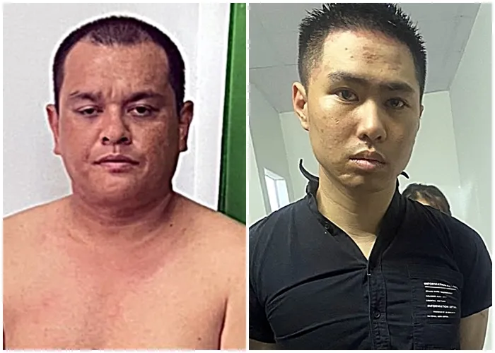 Hai kẻ cướp bị bắt rất nhanh sau khi gây án. Hai kẻ cướp bị bắt rất nhanh sau khi gây án.