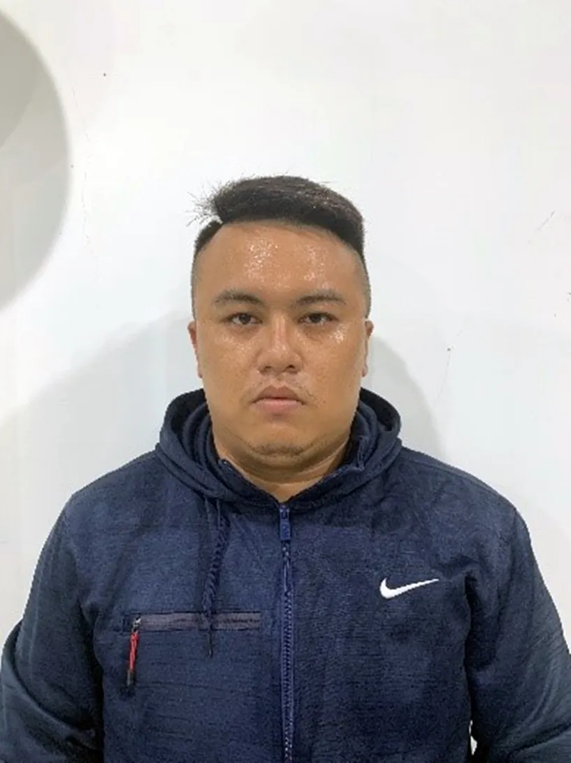 Nguyễn Duy Anh tại cơ quan công an. Ảnh: CSHS