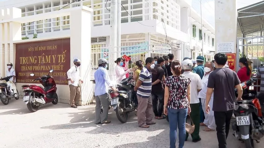 Trung tâm Y tế TP Phan Thiết. Ảnh PĐ