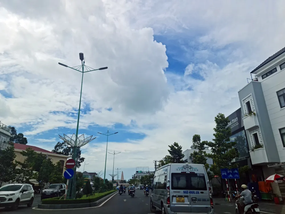 Một góc đường Lê Duẩn, TP Phan Thiết. Ảnh PN. quy hoạch