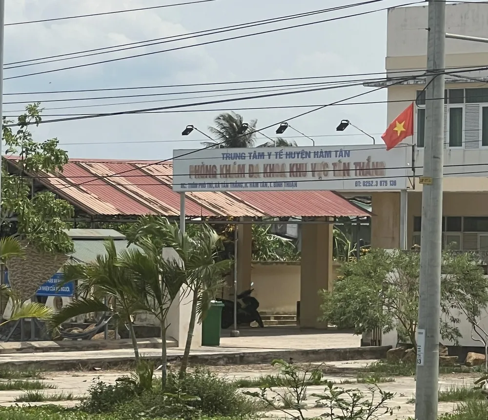 Phòng khám Đa khoa khu vực Tân Thắng - nơi đưa nạn nhân vào cấp cứu nhưng nạn nhân được xác định đã tử vong ngoại viện. điều tra