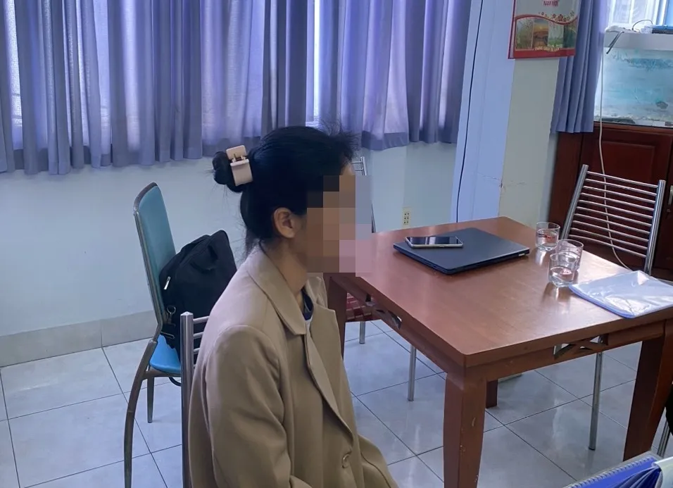 Chị TTBD bị giam giữ, bạo hành do gia đình chồng cũ cuồng tín tà giáo "Thiên Triều Nam Quốc". Ảnh PN Thiên Triều Nam Quốc